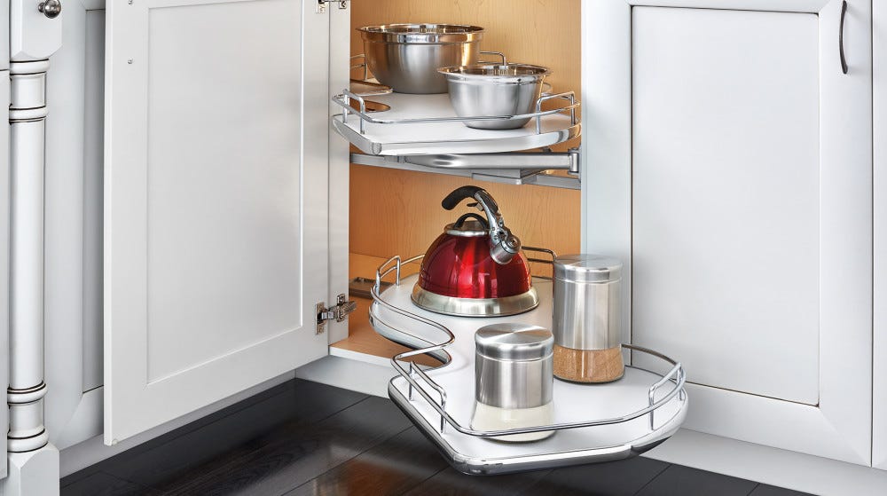 Blind Corner Pullouts veneer face