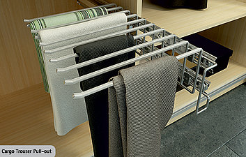 Hettich Cargo (Trouser/Belt) veneer face