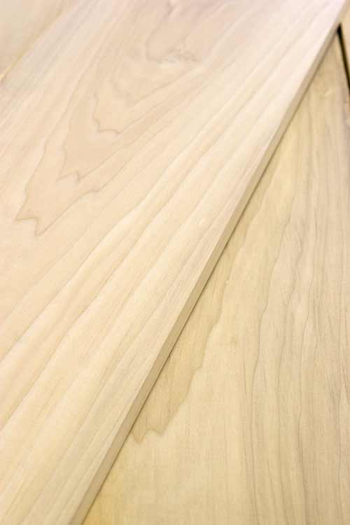 Poplar veneer face